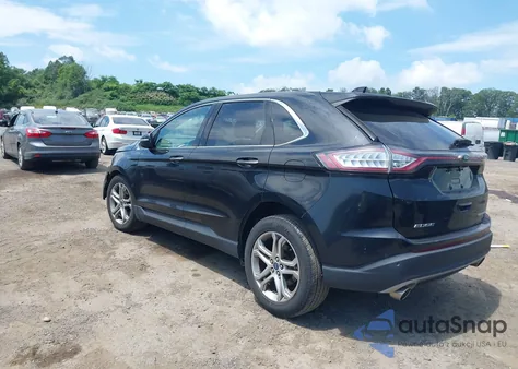 2016 Ford Edge Titanium from USA, damaged, VIN 2FMPK4K8XGBB05698